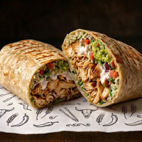Chicken Tinga Burrito 350 g (picant) TEX-MEX FIESTA  la Rexo LunchBox din Târgu Mureş