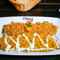 Tocana ciuperci cartofi/muratura/paine/desert Meniu la Omamix din Târgu Mureş