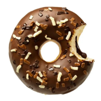 Full Chocolate Donut (1 buc) 70 g DESERT la Rexo LunchBox din Târgu Mureş