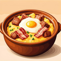 Tochitura moldoveneasca Mancăruri gătite si minuturi la Pizza Rustic din Târgu Mureş