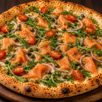 Pizza Somon Pizza la Pizza Kaa. din Târgu Mureş