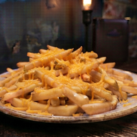 Cheddar Fries 200 g CRISPY BOX la Rexo LunchBox din Târgu Mureş