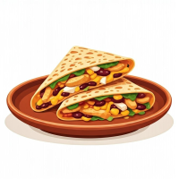 Quesadilla mexicana si cartofi prajiti Fast Food la Pizza Rustic din Târgu Mureş