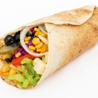 Shaorma vegetariană Shaorma la Pelit Istanbul Kebab Delivery din Târgu Mureş