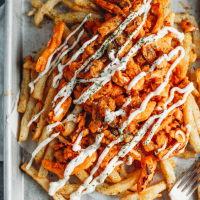 Smokey Chicken Fries 330 g FRIES UP! LOADED FRIES (PRODUSE NOI) la Rexo LunchBox din Târgu Mureş