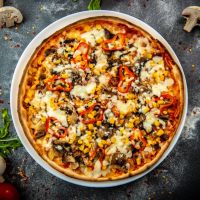 Capri Chicken 1450 g PIZZA PARTY 50 cm (REȚETĂ NOUĂ) la Rexo LunchBox din Târgu Mureş