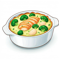 Pui si broccoli Paste la Pizza Rustic din Târgu Mureş