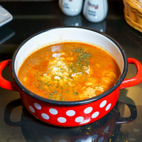 Supa gulas cu galuste/paine/desert Supe la Omamix din Târgu Mureş