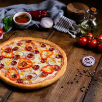 Pizza Ţărănească - 520g Pizza mica la Bada Bing din Târgu Mureş