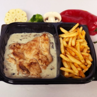 Bacon & Mushroom Box 140/170/80 g RETRO LUNCH BOX la Rexo LunchBox din Târgu Mureş