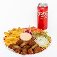 Meniu falafel farfurie Meniuri la Pelit Istanbul Kebab Delivery din Târgu Mureş
