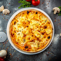 Cheeselover 630 g PIZZA STANDARD 32 cm (REȚETĂ NOUĂ) la Rexo LunchBox din Târgu Mureş