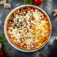 Quatro Stagioni 1280 g PIZZA PARTY 50 cm (REȚETĂ NOUĂ) la Rexo LunchBox din Târgu Mureş