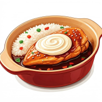 Piept de pui in sos de soia si orez Mancăruri gătite si minuturi la Pizza Rustic din Târgu Mureş