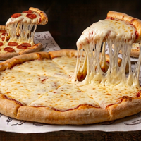 CheeseBomb-The Cheesiest pizza in town ! 850 g PIZZA STANDARD 32 cm  la Rexo LunchBox din Târgu Mureş