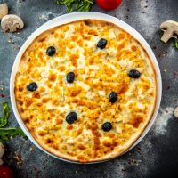 Chicken Gold 650 g PIZZA STANDARD 32 cm (REȚETĂ NOUĂ) la Rexo LunchBox din Târgu Mureş