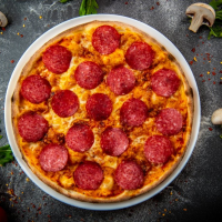 Diavolo 580 g PIZZA STANDARD 32 cm (REȚETĂ NOUĂ) la Rexo LunchBox din Târgu Mureş