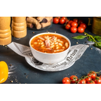 Ciorbă de fasole cu afumătură SUPE / CIORBE la Restaurant Studio Pizzerie din Târgu Mureş
