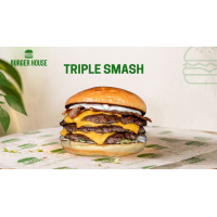 Triplu Smash Burger la Burger House din Târgu Mureş