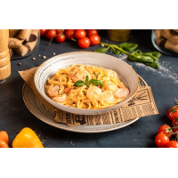 Spaghetti cu crevețî PASTE la Restaurant Studio Pizzerie din Târgu Mureş