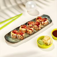 Teriyaki Gingasie Tempura & Grilled Rolls la Roll Master din Târgu Mureş