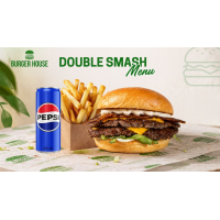 Meniu Dublu Smash Meniuri la Burger House din Târgu Mureş