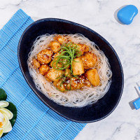 Pui crunch dulce acrișor cu ananas Crunch Bowl la Sushi Master din Târgu Mureş