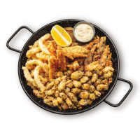 Fritto misto classic SEAFOOD SNACKS la Discordia Pescobar Familly din Târgu Mureş