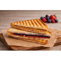 Peanut Butter & Berry Toast BREAKFAST SANDWICHES la Sandwich Corner din Târgu Mureş