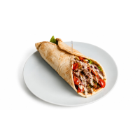 Shaorma falafel medie Meniu vegan la Turkish Steak House Restaurant din Târgu Mureş