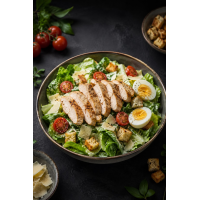 Caesar Chicken Salad Chicken salads la Fresh District din Târgu Mureş