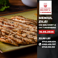 Meniul zilei - Marti (12:00 - 17: 00 ) Meniul zilei la Casa Muresana Delivery din Târgu Mureş