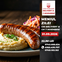 Meniul zilei - Marti (12:00 - 17: 00 ) Meniul zilei la Casa Muresana Delivery din Târgu Mureş